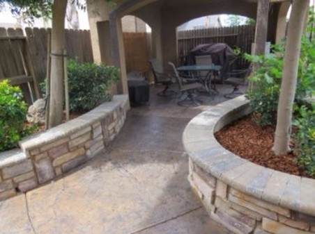 this is an image of el dorado hills california landscaping project