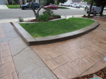 This is a picture of landscapers project in granite bay california